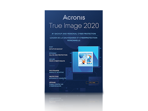 Acronis True Image 2020, 5 PC/MAC