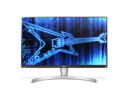 LG 27BL65U-W 27" 3840 x 2160 4K Radeon FreeSync HDR 400 Backlit LED Monitor, IPS Panel