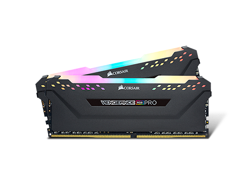 CORSAIR Vengeance RGB Pro 32GB (2 x 16GB) DDR4 3200 (PC4 25600) Desktop Memory, CMW32GX4M2C3200C16