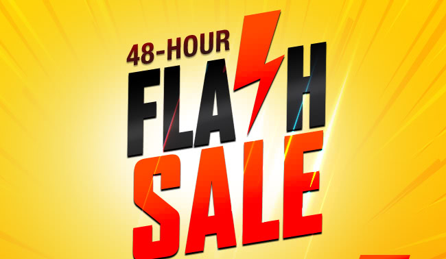 48-Hour Flash Sale