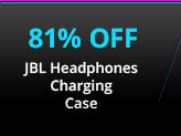 81% Off JBL Headphones Charging Case