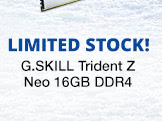 Limited Stock on G.SKILL Trident Z Neo 16GB DDR4