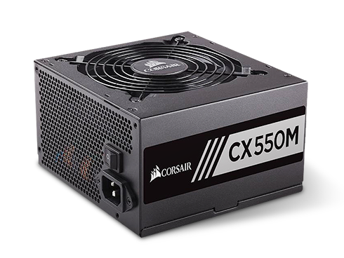 CORSAIR CX550M 550W 80+ BRONZE Haswell Ready ATX12V & EPS12V Semi-Modular Power Supply