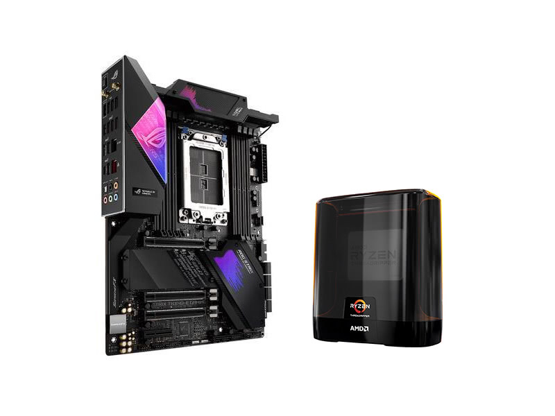 ASUS ROG STRIX TRX40-E GAMING Motherboard + AMD Ryzen Threadripper 3970X 32-Core 3.7GHz CPU