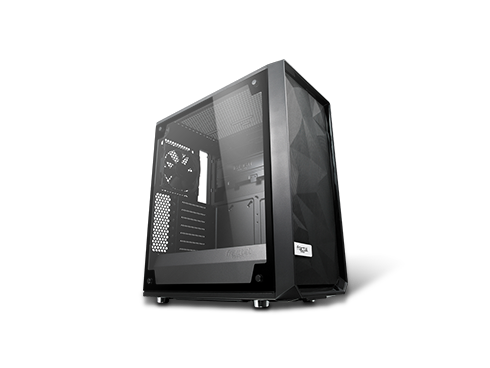 Fractal Design Meshify C-TG ATX High-Airflow Compact Light Tint Tempered Glass Mid Tower Computer Case