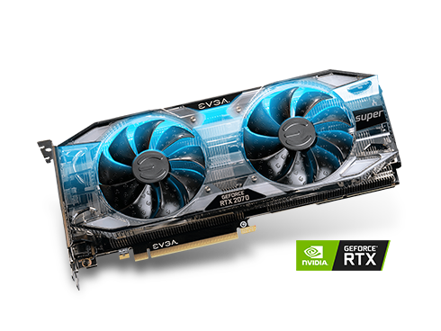 EVGA GeForce RTX 2070 SUPER XC GAMING, 08G-P4-3172-KR, 8GB GDDR6, Dual HDB Fans, RGB LED, Metal Backplate