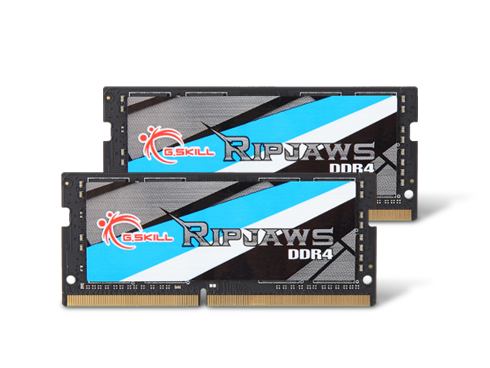 G.SKILL Ripjaws Series 32GB (2 x 16GB) DDR4 2666 (PC4 21300) Laptop Memory, F4-2666C19D-32GRS