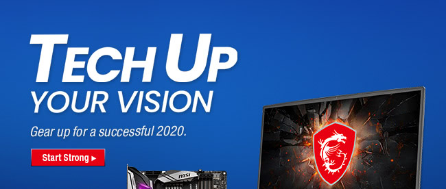 Tech Up Your Vision. Gear Up for a Successful 2020.