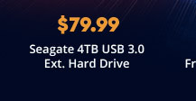 Seagate 4TB USB 3.0 Ext. Hard Drive