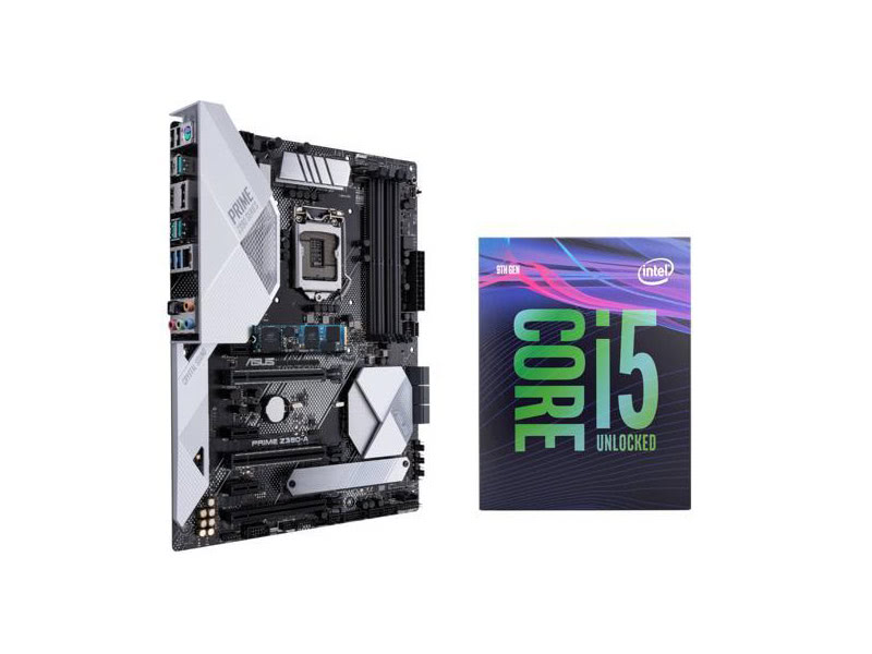 ASUS Prime Z390-A/H10 Motherboard + Intel i5-9600K Coffee Lake 6-Core 3.7GHz CPU