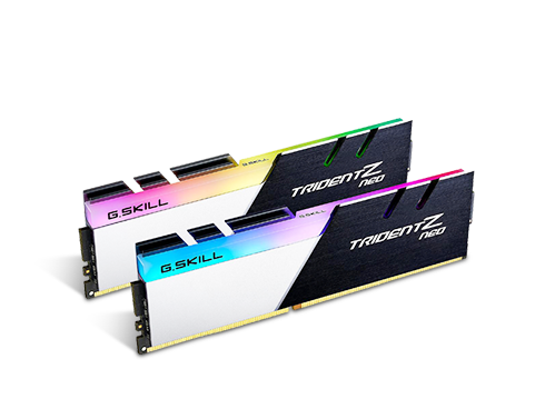 G.SKILL Trident Z Neo (For AMD Ryzen) Series 32GB (2 x 16GB) 288-Pin RGB DDR4 SDRAM DDR4 3600 (PC4 28800) Desktop Memory Model F4-3600C16D-32GTZNC