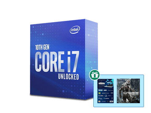 Intel Core i7-10700K Comet Lake 8-Core 3.8 GHz LGA 1200 125W Desktop Processor w/ Intel UHD Graphics 630