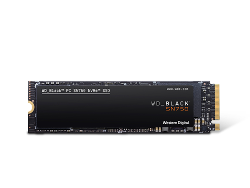 WD BLACK SN750 NVMe M.2 2280 1TB PCI-Express 3.0 x4 64-layer 3D NAND Internal Solid State Drive