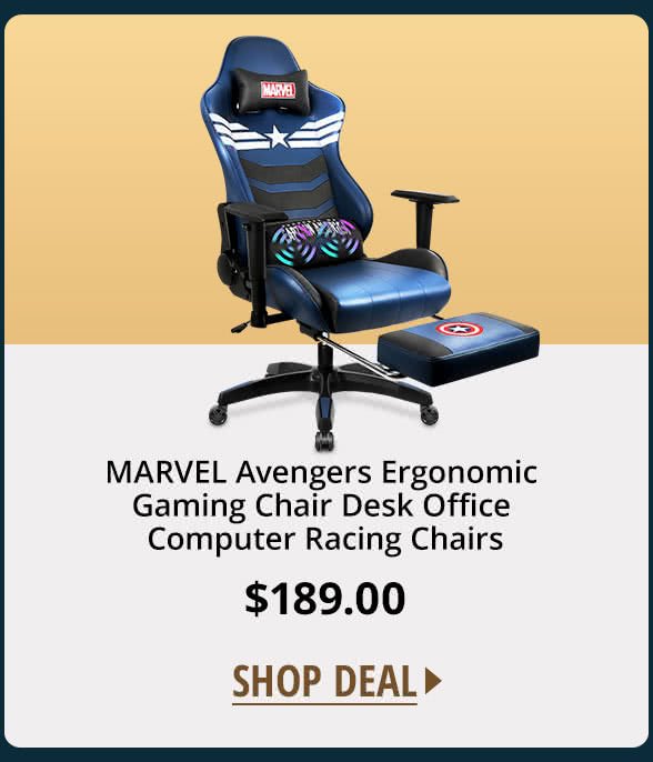 MARVEL Avengers Ergonomic Gaming Chair Desk Office Computer Racing Chairs