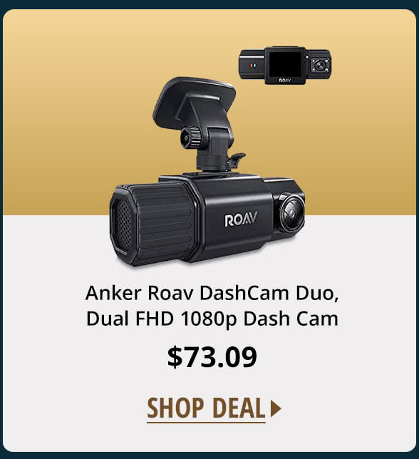Anker Roav DashCam Duo, Dual FHD 1080p Dash Cam