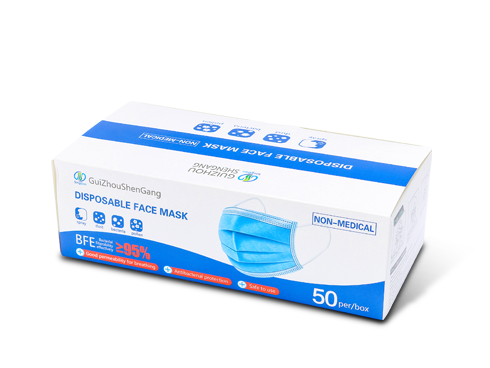 GS Disposable Face Mask, 50 pcs per Box