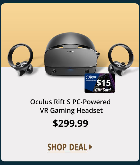 Oculus Rift S PC-Powered VR Gaming Headset