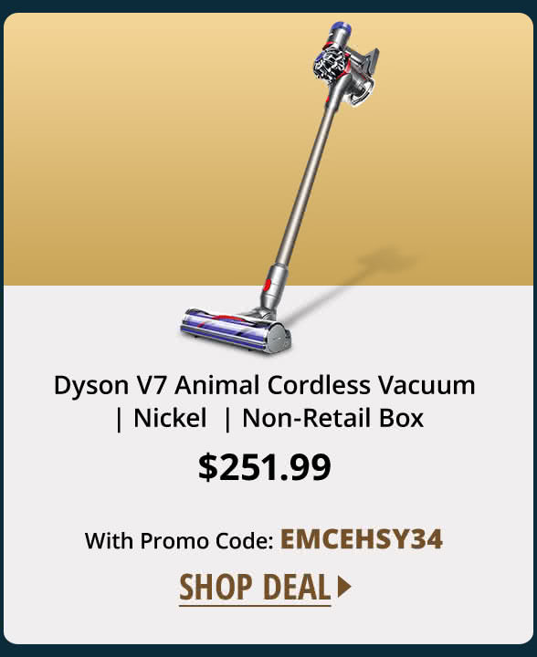 Dyson V7 Animal Cordless Vacuum | Nickel  | Non-Retail Box