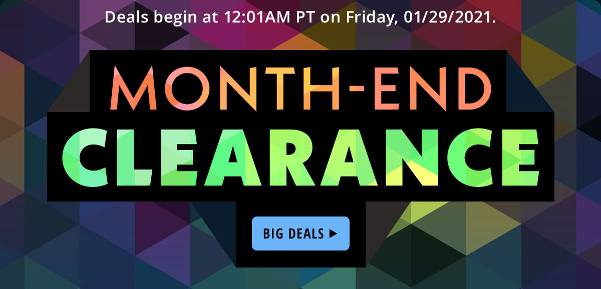 Month-End Clearance