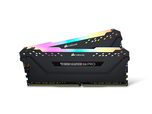 CORSAIR Vengeance RGB Pro 16GB (2 x 8GB) DDR4 3200 (PC4 25600) Desktop Memory