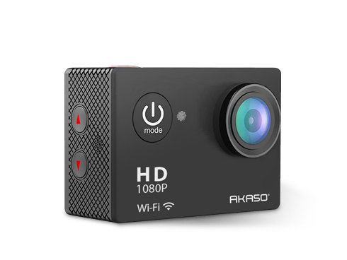 Refurbished: AKASO EK5000 Action Camera, Full HD 1080p Wifi Underwater