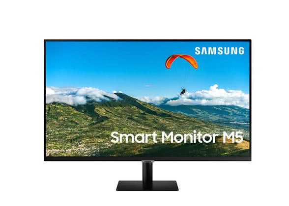 SAMSUNG M5 Series 27M50A 27" FHD 1920 x 1080 2 x HDMI, USB Built-in Speakers Smart Monitor