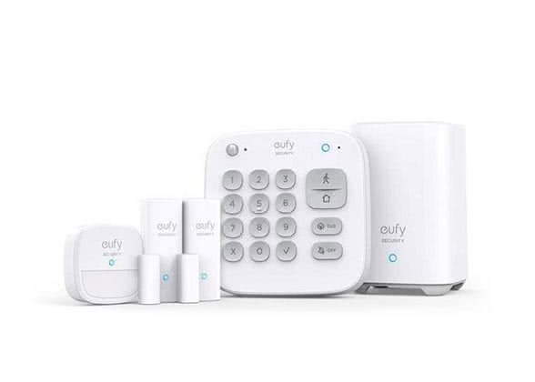 eufy Security 5-Piece Home Alarm Kit, Home Security System,Keypad, Motion Sensor