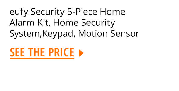 eufy Security 5-Piece Home Alarm Kit, Home Security System,Keypad, Motion Sensor