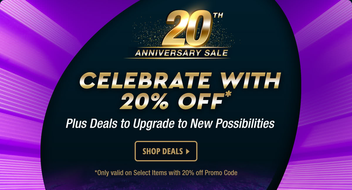 Celebrate With 20% OFF*