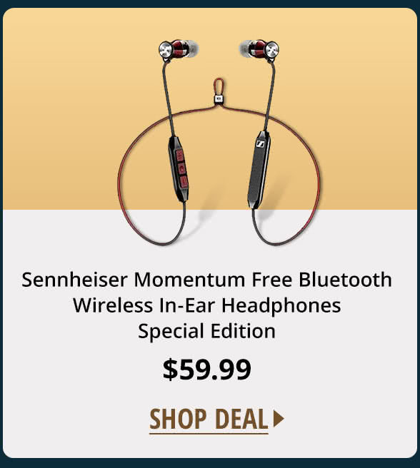 Sennheiser Momentum Free Bluetooth Wireless In-Ear Headphones Special Edition