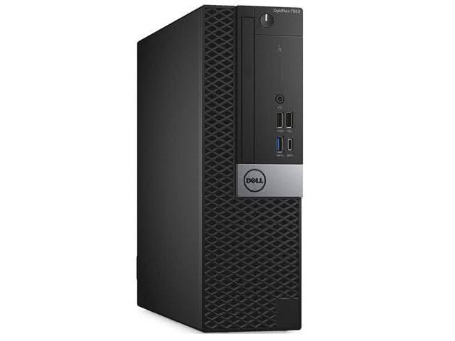 Refurbished: DELL Small Form Factor Desktop Computer, Grade A OptiPlex 7050 Intel Core i5-6500 (3.20 GHz) 8 GB DDR4 256 GB SSD