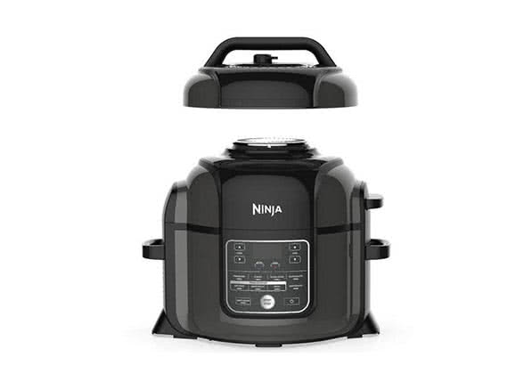 Refurbished: Ninja OP305 Foodi 6.5 Quart TenderCrisp Pressure Cooker - Black/Gray