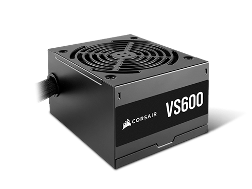 CORSAIR VS600 600W 80 PLUS Certified Non-Modular ATX Power Supply
