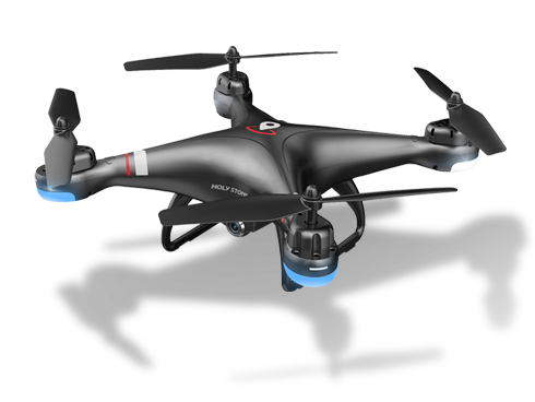 Holy Stone HS110G GPS Drone w/ 1080p HD Camera FPV Live Video, Quadcopter w/ Carrying Bag, 2 Batteries