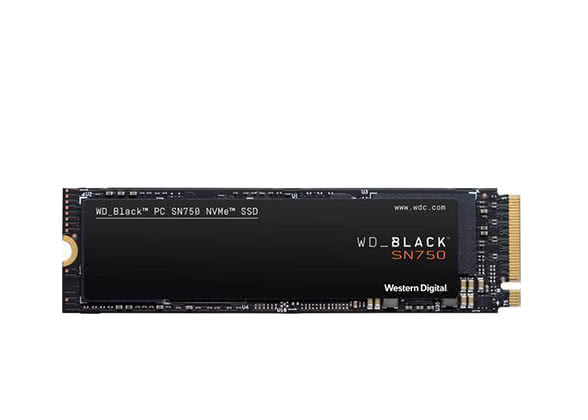 WD BLACK SN750 NVMe M.2 2280 500GB PCI-Express 3.0 x4 64-layer 3D NAND Internal Solid State Drive