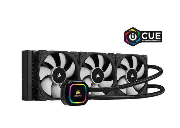 CORSAIR iCUE H150i RGB PRO XT, 360mm Radiator, Liquid CPU Cooler