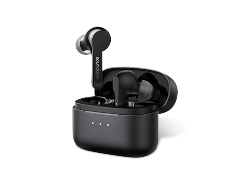 [2020 Upgrade] Anker Soundcore Liberty Air X True Wireless Earbuds with Charging Case, Qualcomm aptX, Touch Control, 28 Hour Playtime, Graphene Drivers, Noise Canceling Microphones, Secure Fit