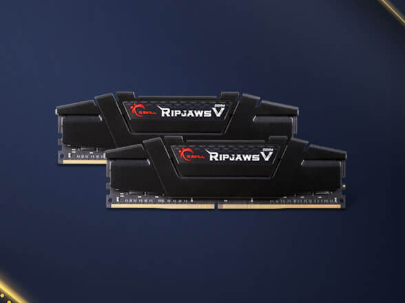 G.SKILL Ripjaws V Series 32GB (2 x 16GB) 288-Pin DDR4 SDRAM DDR4 3200 (PC4 25600) Desktop Memory