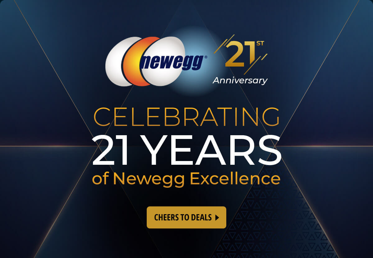 Celebrating 21 Years of Newegg Excellence