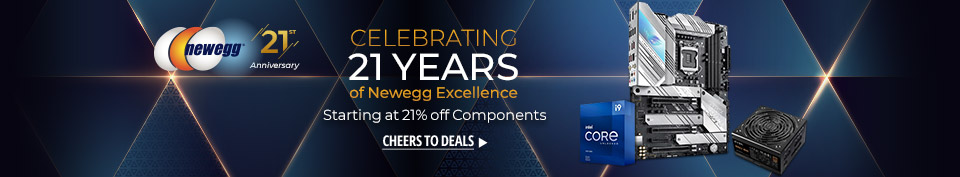 Celebrating 21 Years of Newegg Excellence