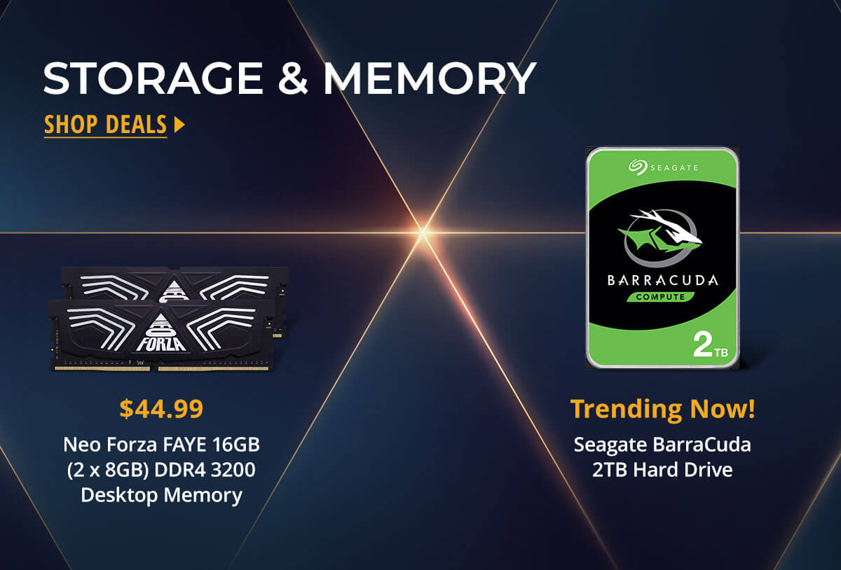 Storage & Memory