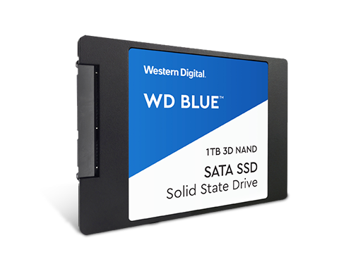 WD Blue 3D NAND 1TB Internal SSD - SATA III 6Gb/s 2.5"/7mm Solid State Drive - WDS100T2B0A