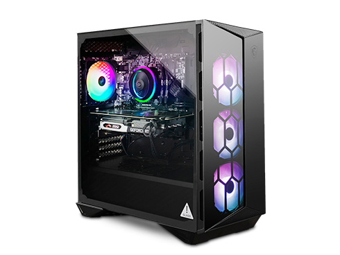 MSI Gaming Desktop Aegis R 11TE-097US Intel Core i7 11th Gen 11700 (2.50GHz) 16GB DDR4 3TB HDD 1 TB PCIe SSD NVIDIA GeForce RTX 3080 Windows 10 Home 64-bit