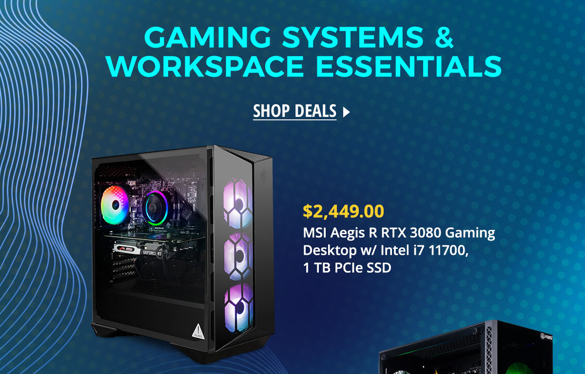 Gaming Systems & Workspace Essentials