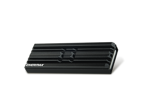 Enermax M.2 2280 NVMe SSD Heatsink, Double-Sided Heat Sink, with Thermal Silicone Pad for PC / PS5 Cooling