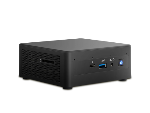Intel NUC (Next Unit of Computing) RNUC11PAHi50001 Intel Socket BGA1449 Mini / Booksize Barebone System (Intel 11th Gen CPU, Include Intel Iris Xe Graphics)