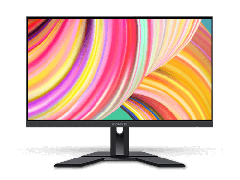 GIGABYTE M27Q 27" 170Hz 1440P KVM Gaming Monitor, 2560 x 1440 SS IPS, 0.5ms (MPRT), 92% DCI P3, HDR Ready, FreeSync Premium, 1x DisplayPort 1.2, 2x HDMI 2.0, 2x USB 3.0, 1x USB Type-C, Height Adjustable