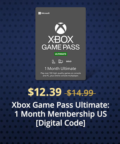 Xbox Game Pass Ultimate: 1 Month Membership US [Digital Code]