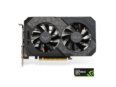 ASUS TUF Gaming GeForce GTX 1660 Ti EVO TOP Edition 6GB GDDR6 PCI Express 3.0 ATX Video Card TUF-GTX1660TI-T6G-EVO-GAMING