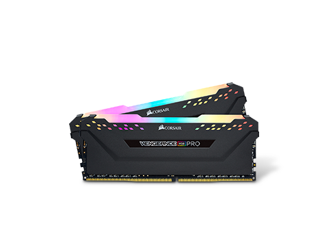 CORSAIR Vengeance RGB Pro 16GB (2 x 8GB) 288-Pin DDR4 DRAM DDR4 3200 (PC4 25600) Desktop Memory Model CMW16GX4M2C3200C16